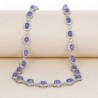Collier with Tanzanite Cabochon Oval