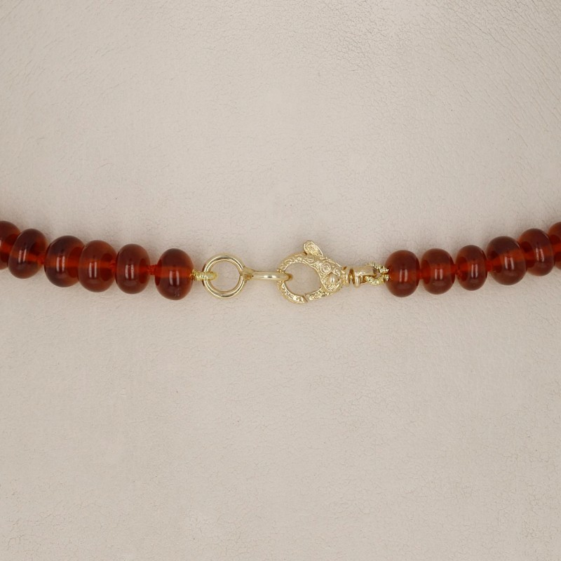 Hessonite Granate Necklace