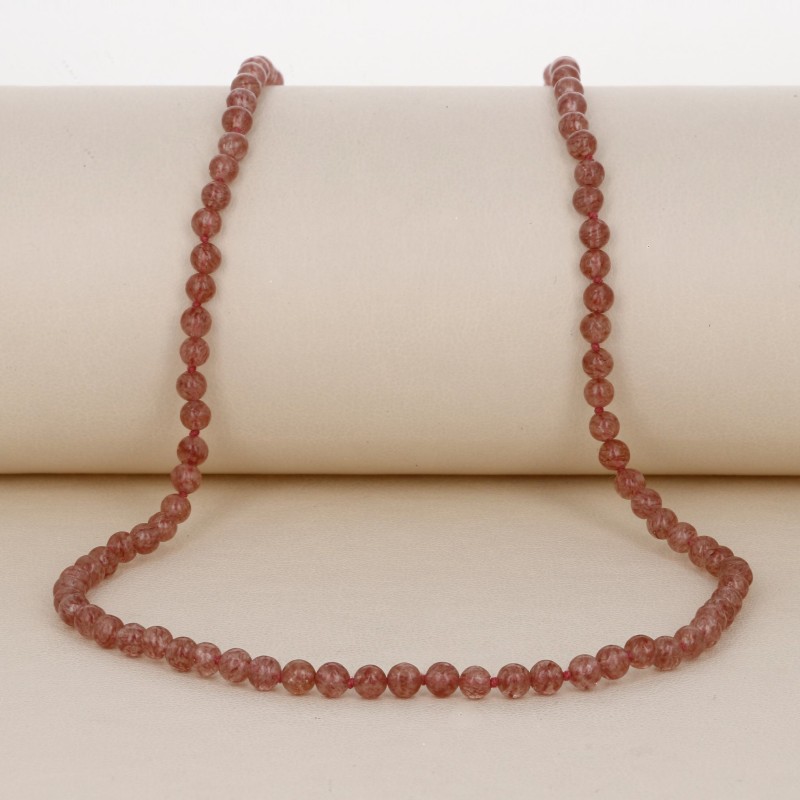 Collana di Quarzo con Alurgite