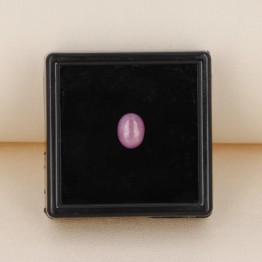 Ruby Asteria Cabochon Oval