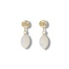 White Mother of Pearl Earrings