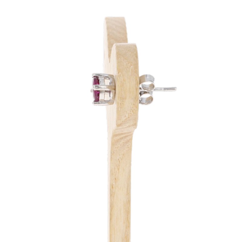 Earrings in Lobo di Granato Rodolite