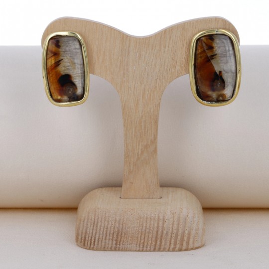 Earrings with Agata del Montana