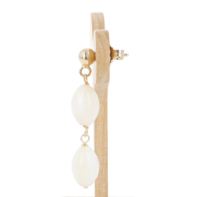 Pendant and Earrings of Mother of Pearl