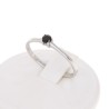 Solitary ring with Black Spinel