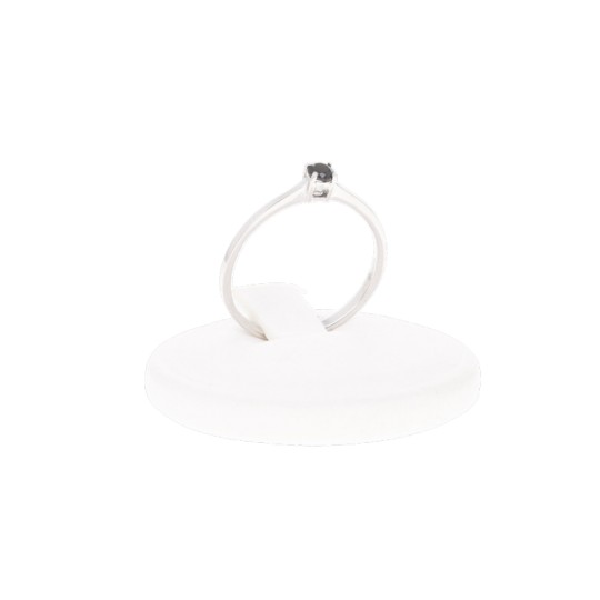 Solitary ring with Black Spinel