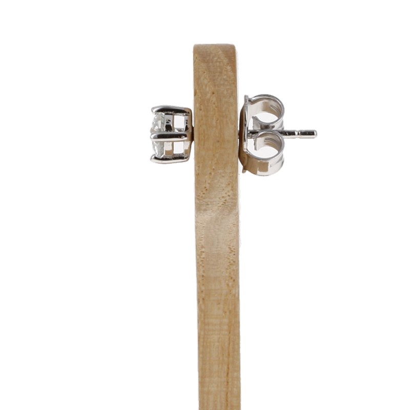 Earrings in Lobo di Moissanite Synthetic