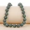 Collana di Giada Verde Intenso Sferica
