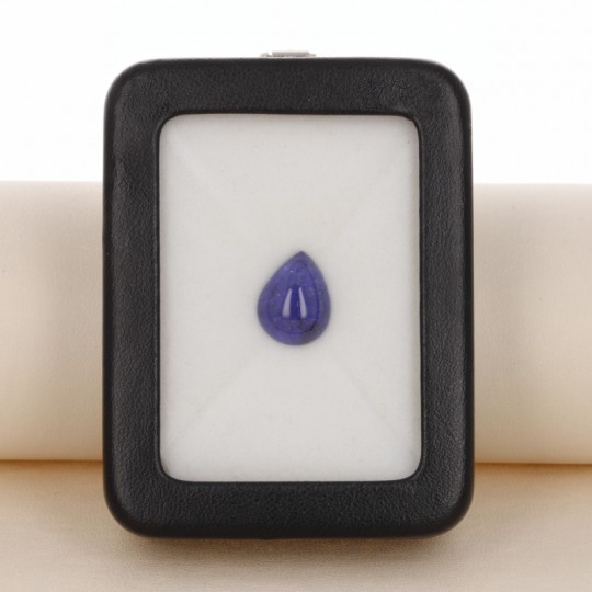 Gemstone of Tanzanite Drop cabochon 12.48 ct.