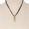 Collier Multifilo Ottanio and Pendant with Tanzanite