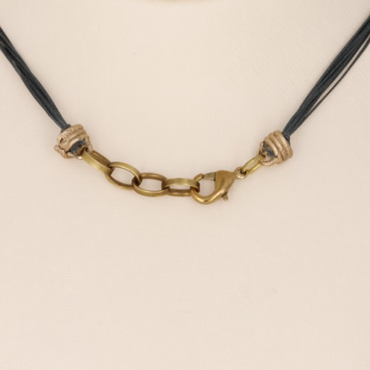 Collier Multifilo Ottanio and Pendant with Tanzanite