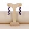 Lapis Earrings in Spina di Pesce