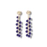 Lapis Earrings in Spina di Pesce