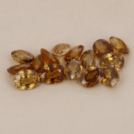 Offer Lot 15 Pietre Zircone Giallo Aranciato