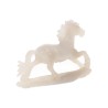Horse sculpture on agate base