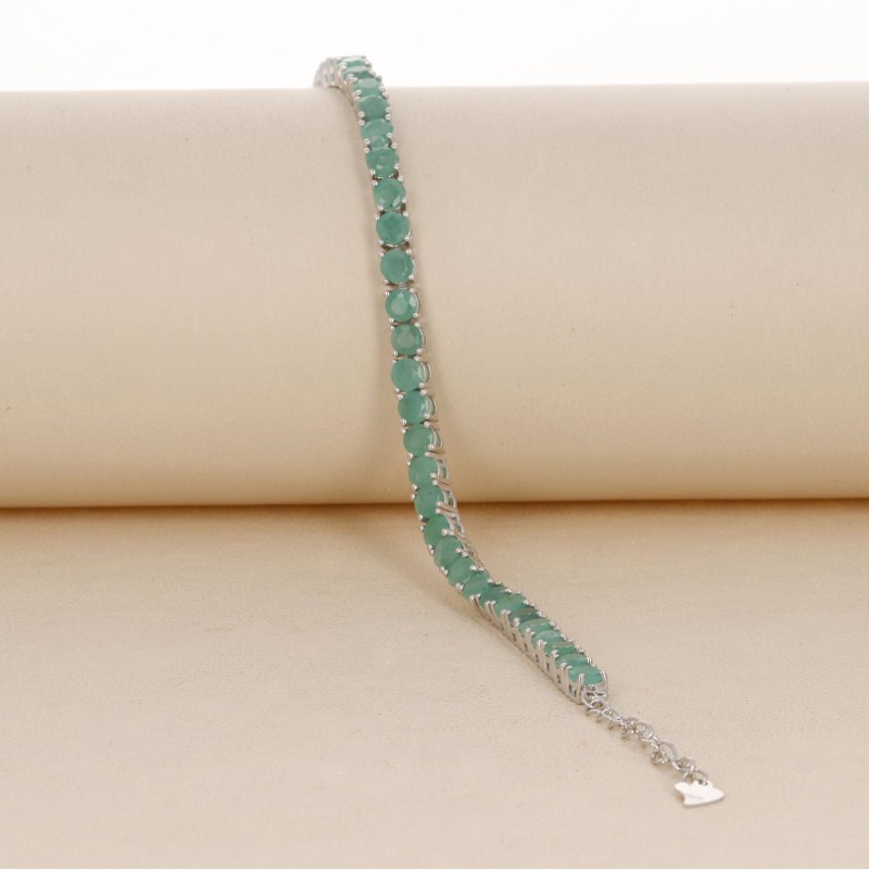 Emerald Tennis Bracelet
