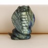 Scultura Cobra in Labradorite