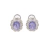 Earrings Model Ballerina with Tanzanite