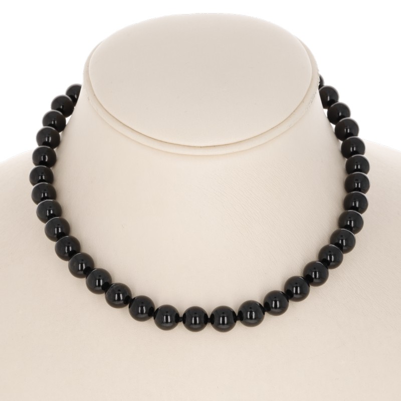 Black Jade Choker Necklace