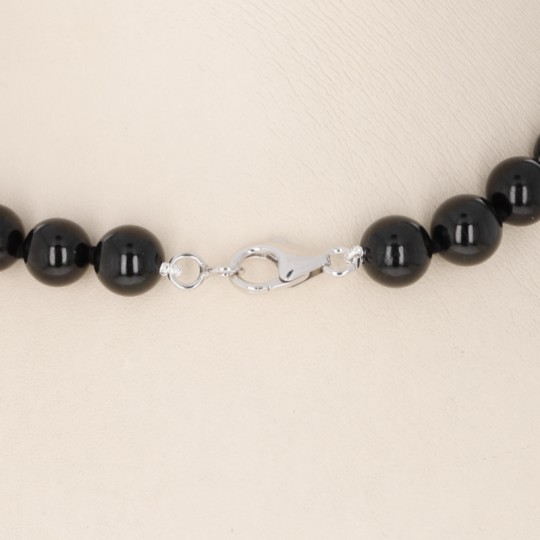 Black Jade Choker Necklace