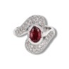 Anello con Rubino e Diamanti 100,4 Ct.