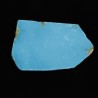 Gemstone Sectional semiigree of turquoise CØ 36.9x25 mm