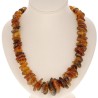 Long Necklace of Mesoamerican Amber