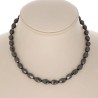 Necklace Ematite Cutting Oiled