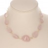 Collier Rose Quartz Sasso Scalar