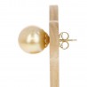 Orecchini con Perle Australiane Gold ø 12 mm