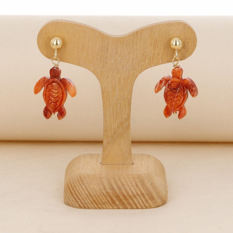 Conchiglia Spiny Turtle Earrings