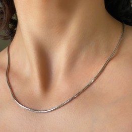 Catenina Argento 925‰ Modello Snake Esagonale