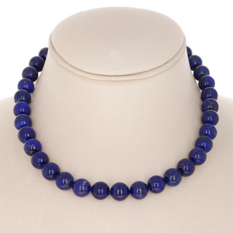 Necklace Crew neck Natural Spherical Smooth