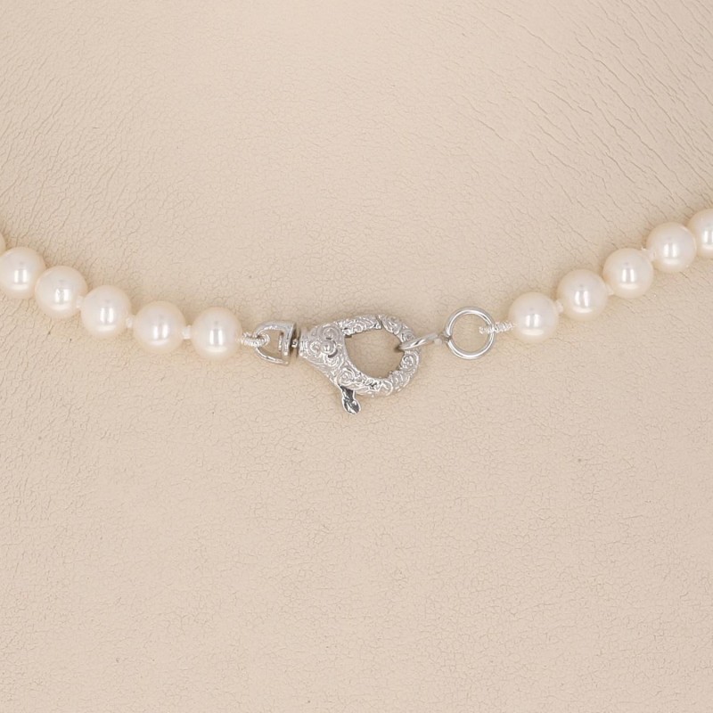 Collana di Acquamarina e Perle