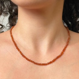 Hessonite Granate Necklace