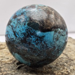 Natural Crisocolla Sfera stone ø 8,5 mm