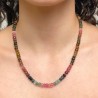 Necklace Tourmaline Multicolor 143 ct.