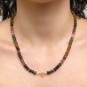 Necklace Tourmaline Multicolor 143 ct.