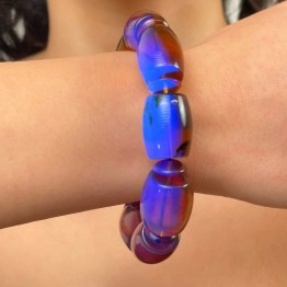 Burmese amber bracelet 35.17 gr.
