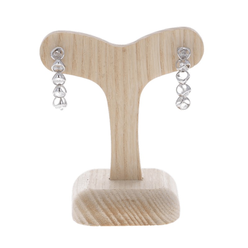 Piramide Earrings with Colorful Topaz