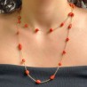 Chanel of Red Coral in Sassolino