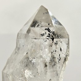 Pietra di Quarzo Ialino Biterminato Grezzo ø 6,5x2,5 cm