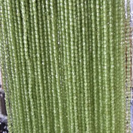 Spherical Peridot Wire