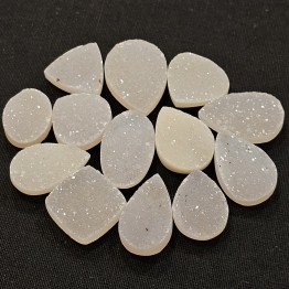 Lot Offer 13 Quartz Stones with Drusy