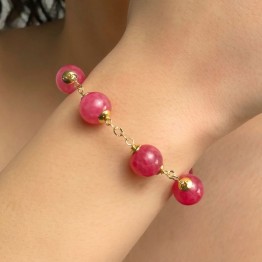 Bracelet of Ronodonite