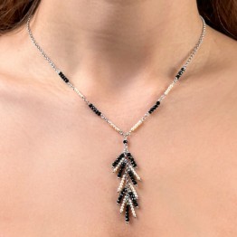 Collier with Microperle and Spinello Cyuff