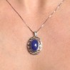 Pendente con Tanzanite Cabochon Ovale 8,50 Ct.