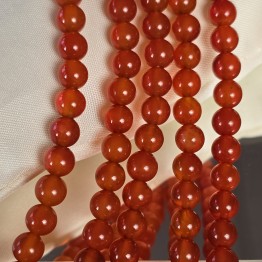 Spherical Corniola Wire ø 6/6,5 mm