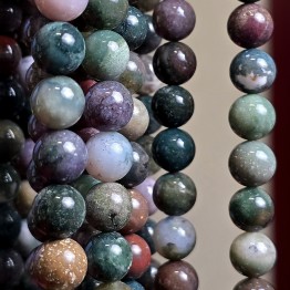 Smooth Indian Agate Wire ø 9,5/10 mm