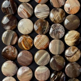 Filo di Legno Fossile Tondo ø 20 mm